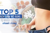 Top 5+ cách giảm mỡ bụng tự nhiên tại nhà nhanh và hiệu quả