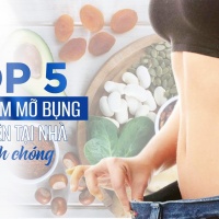 Top 5+ cách giảm mỡ bụng tự nhiên tại nhà nhanh và hiệu quả