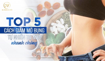 Top 5+ cách giảm mỡ bụng tự nhiên tại nhà nhanh và hiệu quả
